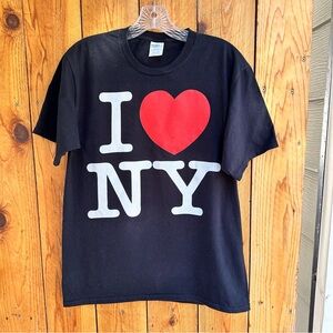 Port & Company I love NY T-shirt size Medium Unisex